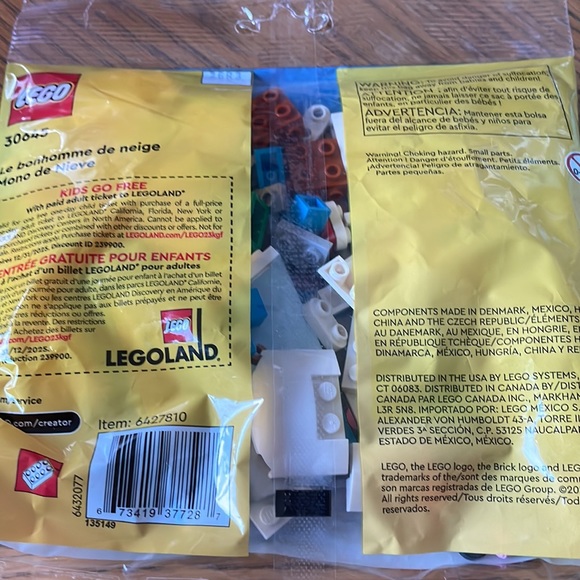 LEGO Creator Snowman Mini Set #30645 NWT - Picture 2 of 2
